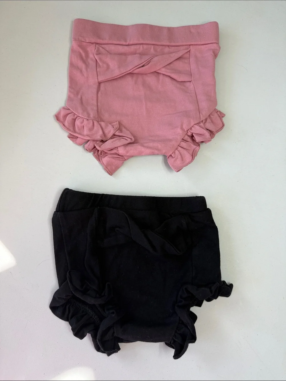 Bizzy Izzy’s Ruffle Bloomers - Pink & Black